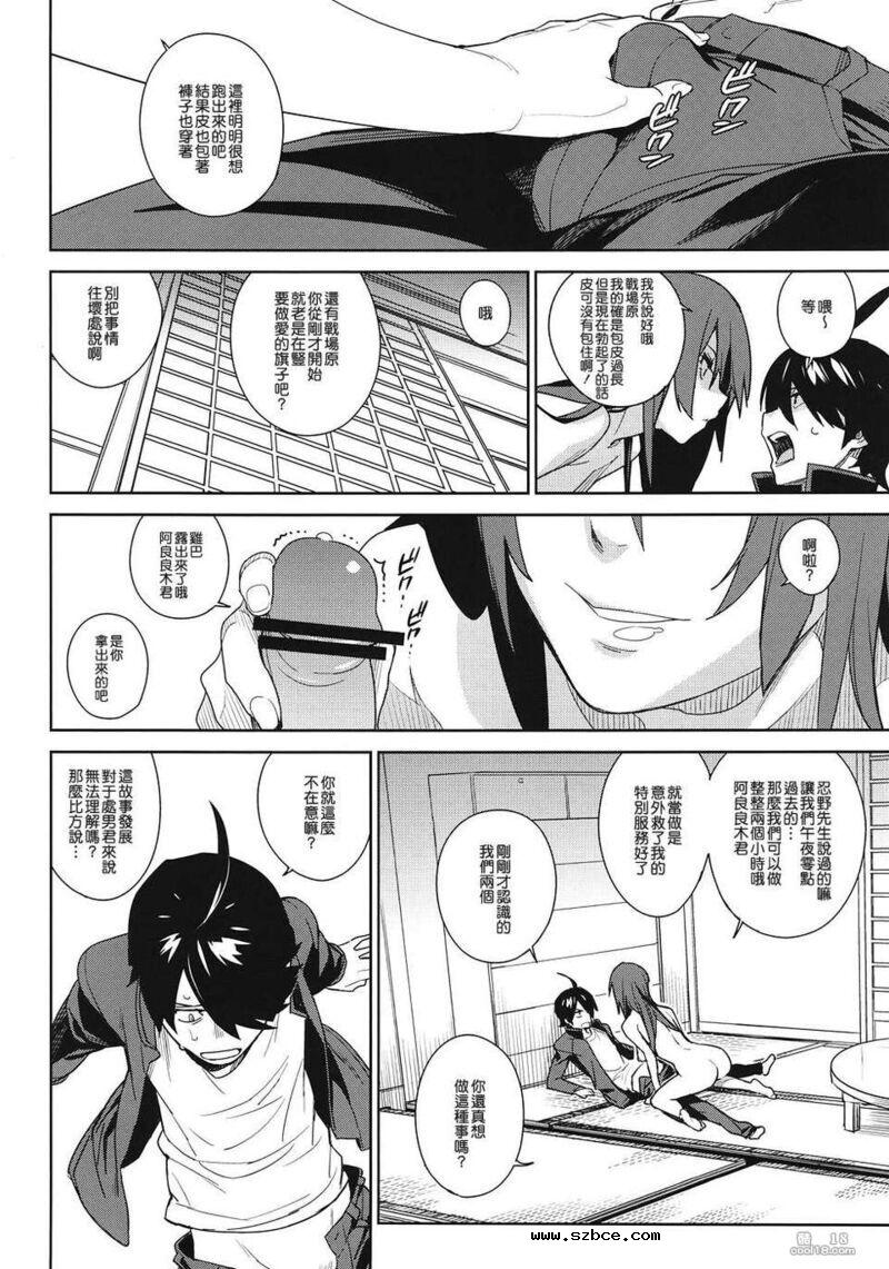 【同人漫画】看到全裸的战场原小姐