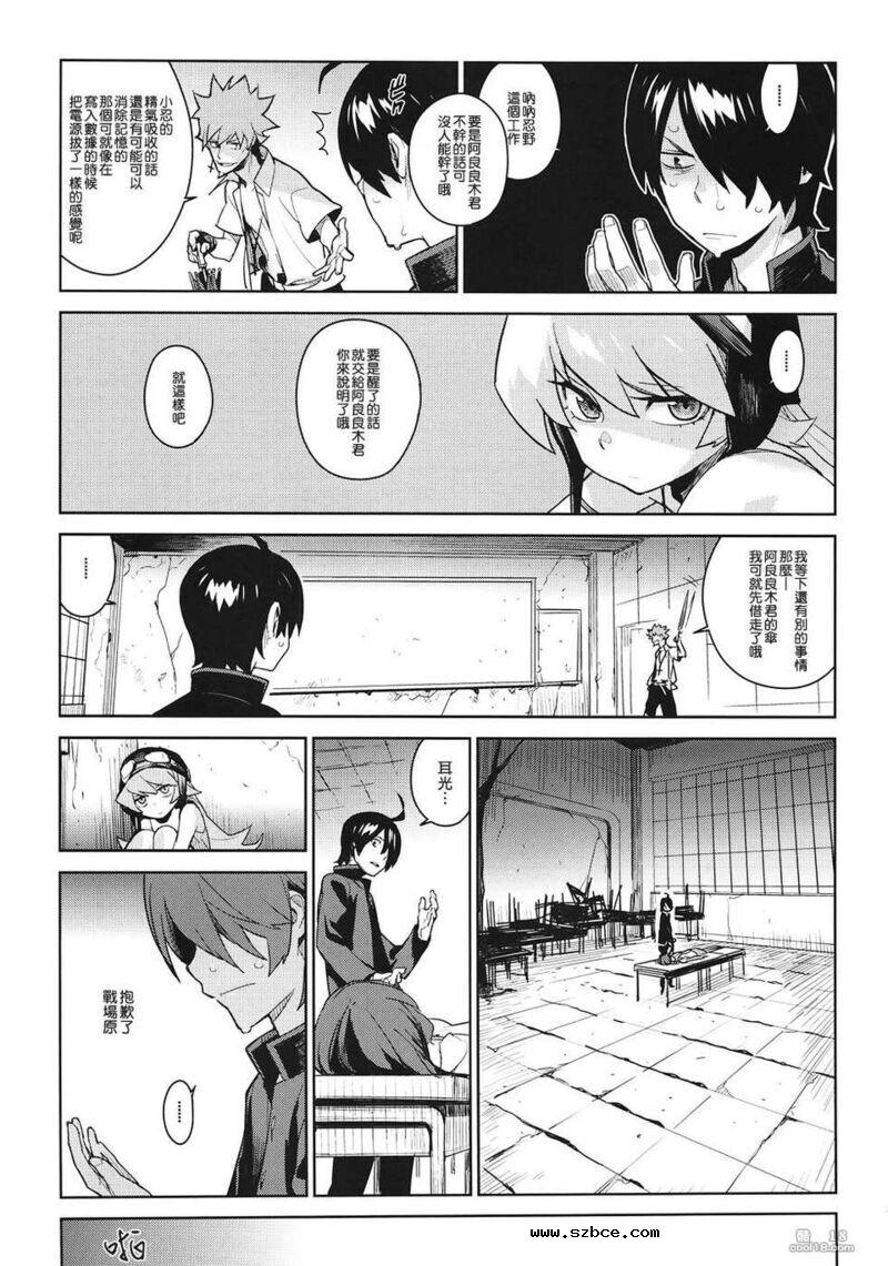【同人漫画】看到全裸的战场原小姐