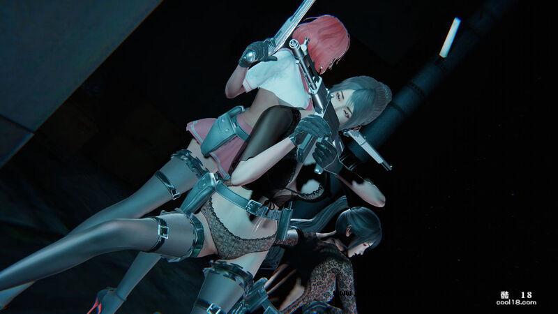 【3D】美少女战斗队全员被奸