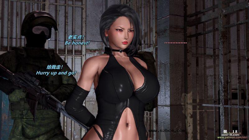 【3D】美女特工 水纪Miziki 任务失败